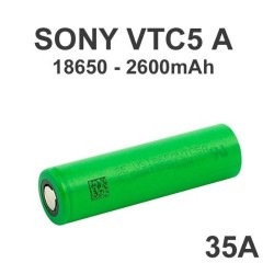 Sony US18650 VTC5A 2600mAh 35A 3.7V