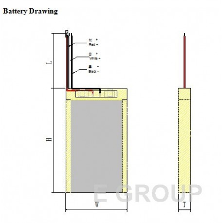 PL 551135   150mAh   