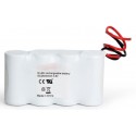 Ni-Cd High Temperature battery Pack 4.8V 2500mAh for Emergency Lights etc.