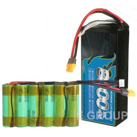 High Discharge Cylindrical Battery